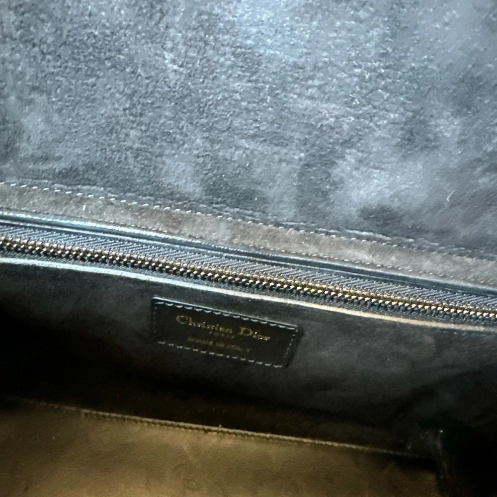 Lady Dior Black with Gold Studs Cannage Bag. Like new. Only used a few times. - Picture 7 of 14